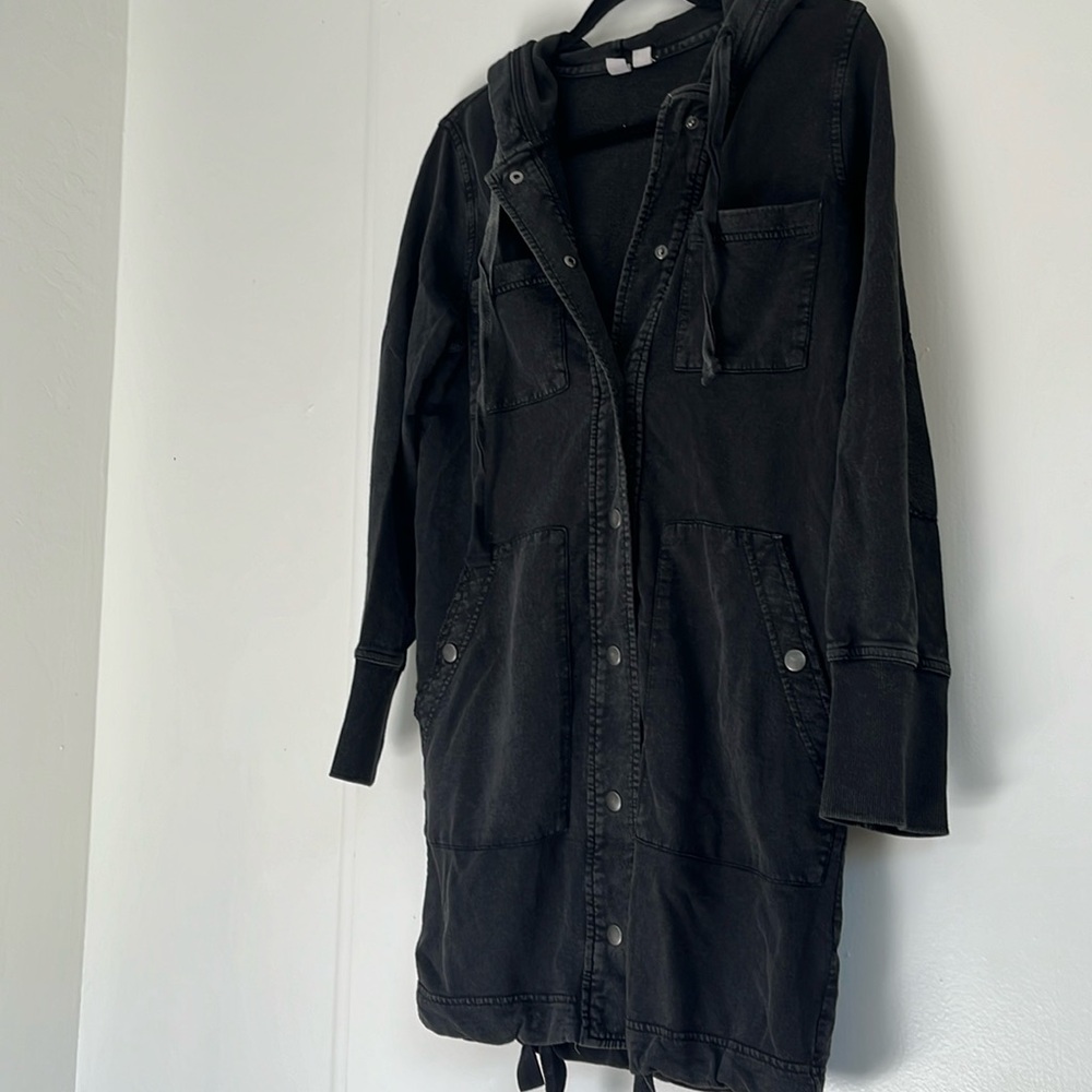 Melrose and Market Hooded Sweater Jacket